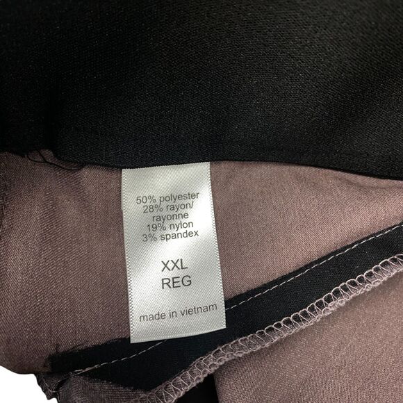 Maurices Ankle Pants Womens 2XL Brown Regular Fit Mid Rise Skinny Leg Pull-On - Picture 8 of 14